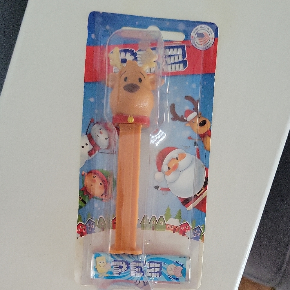 PEZ Reindeer Candy Dispenser - Orange